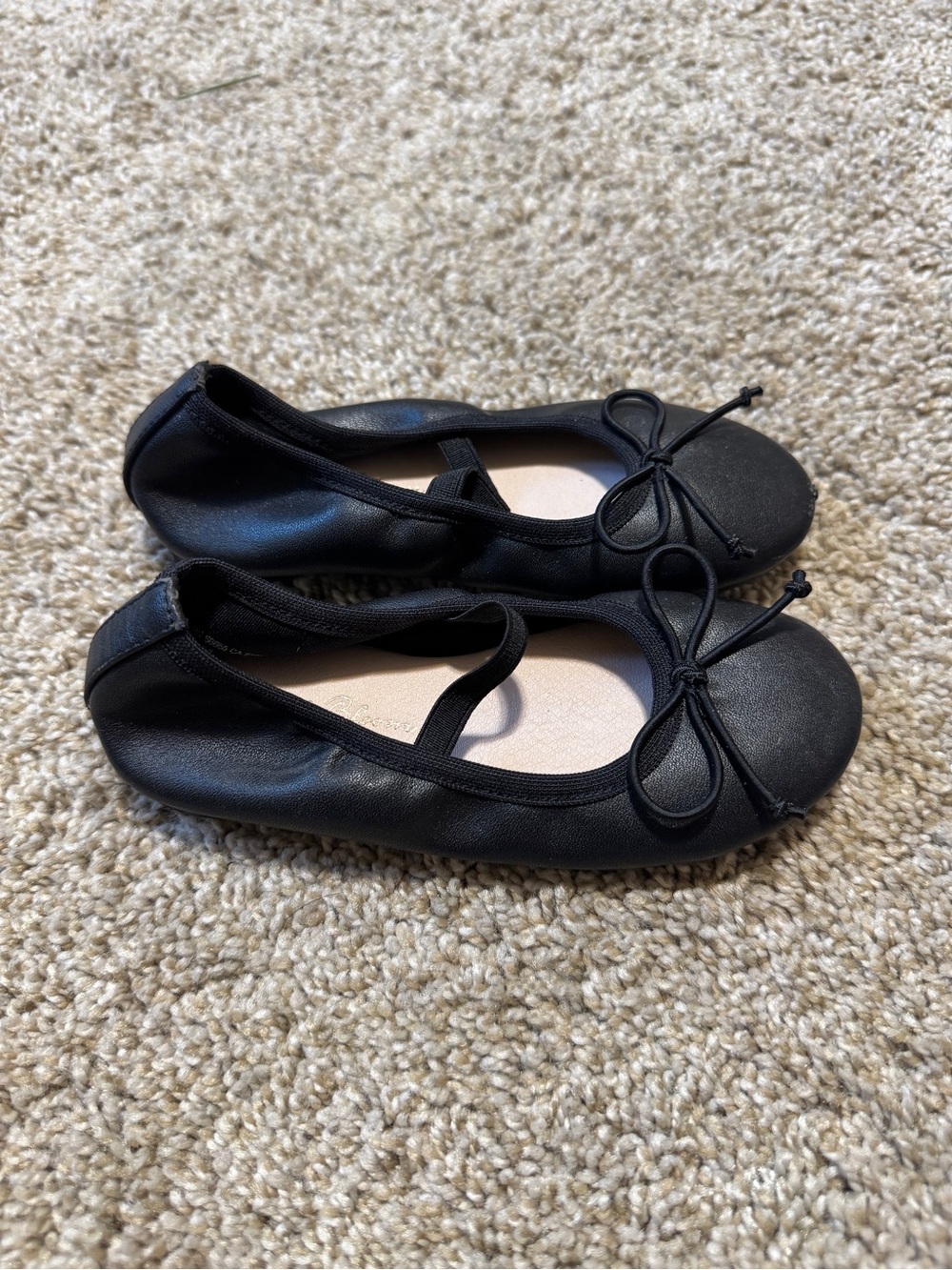 6 1/2 Toddler Girl’s Black Ruby & Bloom ballet flats